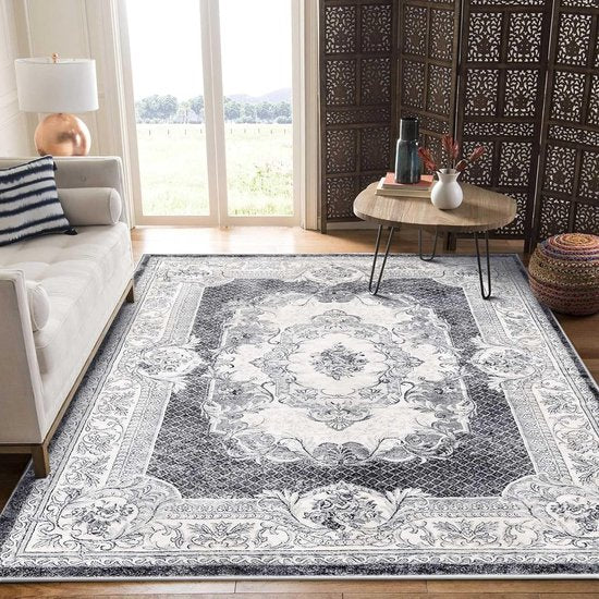 Fluffy Vloerkleed 220 x 250 cm Gemakkelijk Te Onderhouden Moderne Pluche Tapijten Machinewasbaar Voor Binnen - Woonkamer - Slaapkamer, Zwart Fluffy Vloerkleed 220 x 250 cm Gemakkelijk Te Onderhouden Moderne Pluche Tapijten Machinewasbaar Voor Binnen - Woonkamer - Slaapkamer, Zwart