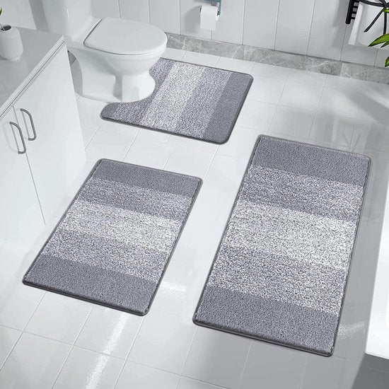 3pcs/set antislip zachte bad voetstuk mat toiletdeksel tapijt badkamer tapijt wasbaar-9 | NL 3pcs/set antislip zachte bad voetstuk mat toiletdeksel tapijt badkamer tapijt wasbaar-9 | NL