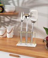 Tandenborstelhouder, 3 vakken, elektrische tandenborstelhouder van hars, voor tandpasta, scheerapparaat, organizer, houder voor wastafel, toilettafel, commode, make-uptafel, goud/marmer, wit