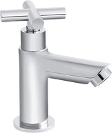 Badkamer koudwaterkraan met aansluitslang