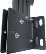 Inkijkbescherming waaiers 140x140cm beige Easy Mount met beschermhoes en extra wandplaat balkon scheidingswand windscherm zonwering