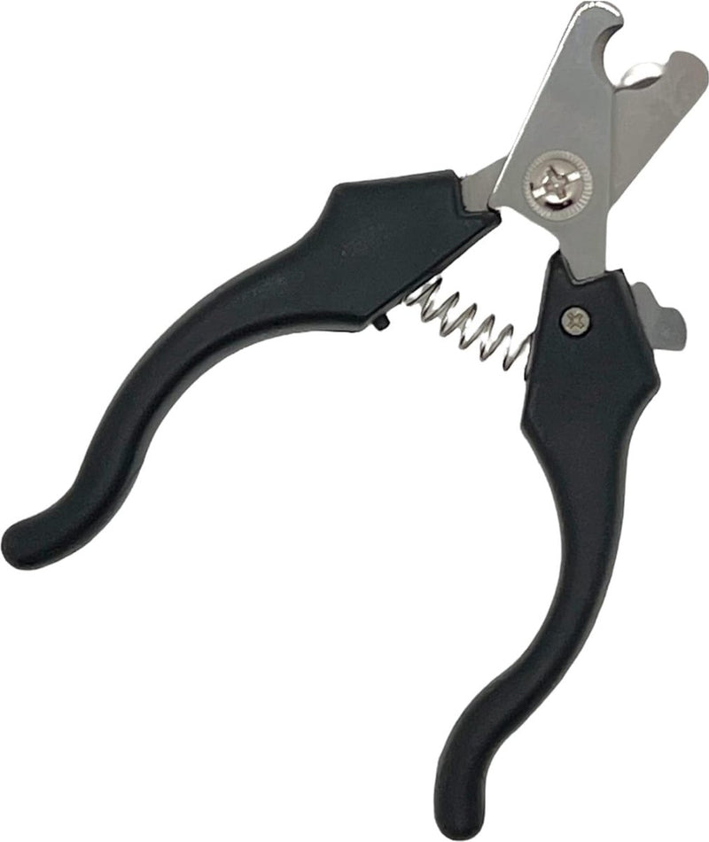 klauwschaar klauwtang voor honden en katten, klauwverzorging voor thuis eenvoudig en veilig met afstandhouder en veiligheidsvergrendeling