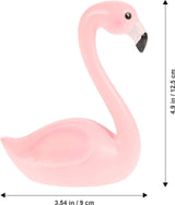 Flamingo, ornamenten, decoratiefiguur, sculptuur voor auto, bureau, tuin, balkon, bruiloft, decoratie, roze