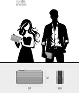 Cosmetische tas harde schaal toilettas hardcase dames heren toilettas in koffervorm flight-beautycase waterdicht mini-koffer look waszak voor vrouwen, mannen, kinderen
