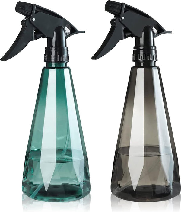 2 stuks 500 ml spuitfles, sproeier, waterspuitfles, planten, kunststof verstuiver, tuinspuit, handsproeier, kunststof verstuiver, spuitflessen, gieter voor etherische oliën