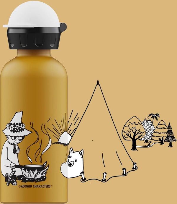 Aluminium drinkfles voor kinderen - KBT - lekvrij - vederlicht - BPA-vrij - klimaatneutraal gecertificeerd - 0,4 l