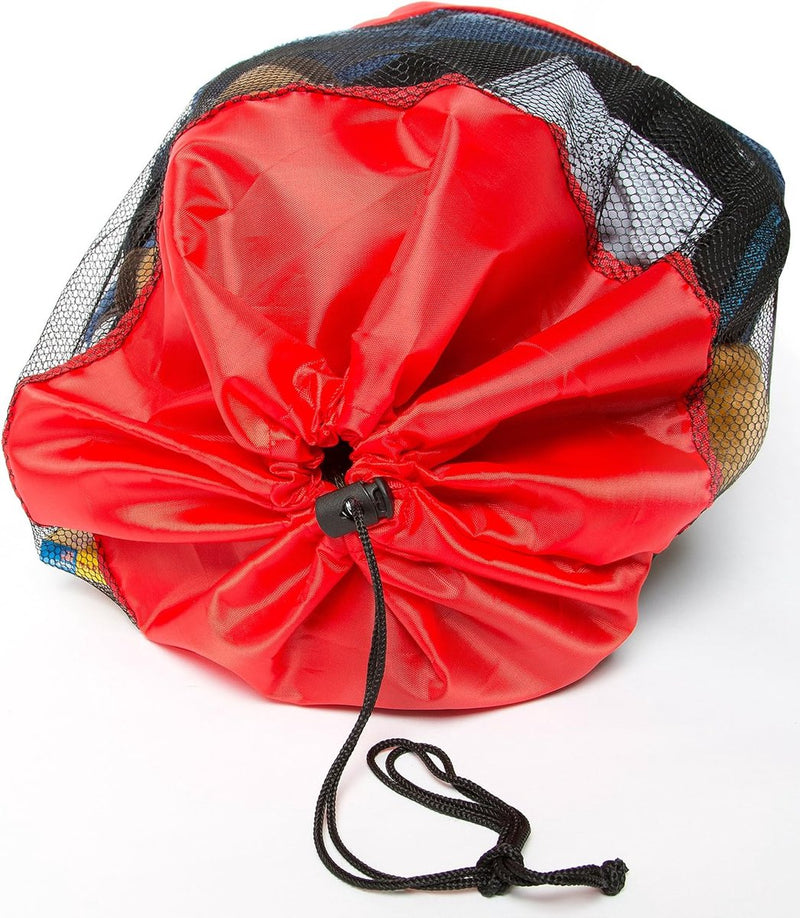 4-delige set netzakken, praktische pakzakken in vier verschillende maten voor sport, vrije tijd, huishouden, outdoor en vakantie