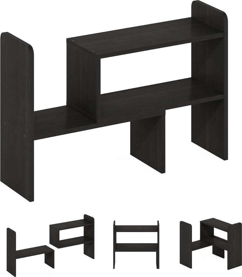 Classic Bureau-organizer Boekenplank Espresso