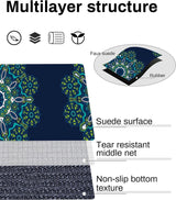 Draagbare reisyogamat, opvouwbare lichtgewicht oefenmat - Ideaal voor yoga, pilates, bikram, stretchen, trainen en sporten (72 x 24 x 1,5 mm)