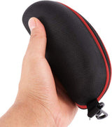 3 stuks zonnebril brillenkoker ritssluiting harde schaal met riemclip