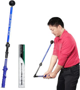 Golfswing, trainingshulp, instelbare vliegcorrector, golfswingcorrector, golfswing, trainingshulp, onderarmrotatie, ergonomische handgreep, golftrainingshulp