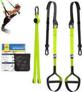 Sling Trainer Sling Trainer Set met deuranker instelbaar fitness thuis suspensie - geschikt voor onderweg en voor training binnen en buiten