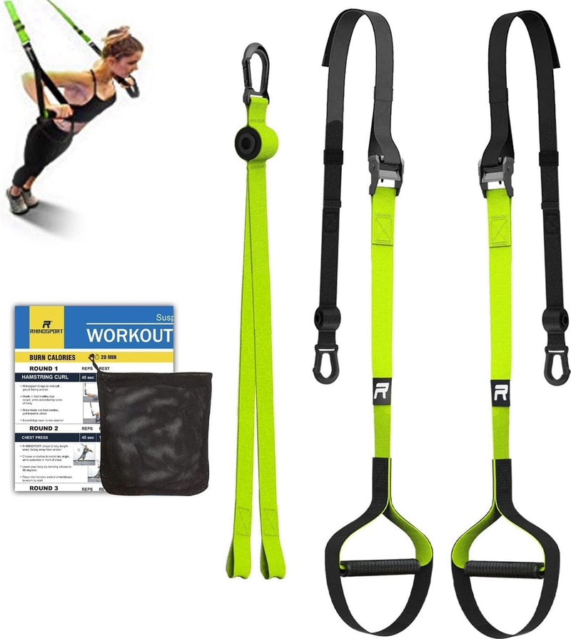 Sling Trainer Sling Trainer Set met deuranker instelbaar fitness thuis suspensie - geschikt voor onderweg en voor training binnen en buiten