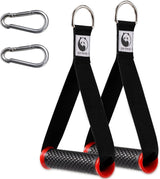 2 stuks eenhandsgrepen, lattrekgreep voor fitnessbandenset, ideaal voor workout aan het trekkoord, kabelstation of krachttoren, oefeningen