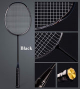 100 % Graphit badmintonracket, carbon, badmintonracket, S330, veel talent, perfecte badmintonracket, met opbergtas