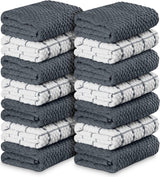 Theedoeken Keukenhanddoeken 38 x 64 cm Katoenen theedoek - Machinewasbaar, 12 stuks