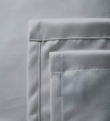 Kamerverduisterende verduisteringsgordijnen (2 panelen met 2 kussenslopen) Effen voor slaapkamer en woonkamer, lichtblokkering, koude- en warmte-isolatie, 44 x 54 inch - middengrijs