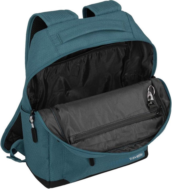 Handbagage-rugzak maat M, voldoet aan IATA-normen voor handbagage, bagage-serie Kick Off: praktische rugzak voor vakantie en sport, 006917, 40 cm, 17 liter, petrol, Rucksack M (40 cm/17 Liter)