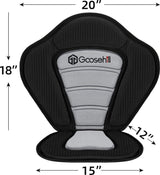 SUP-zitting, afneembare kajakzitting voor stand-up paddling board, comfortabele en eenvoudige installatie, veelzijdig aanpasbaar aan SUP, sit-on-top kajaks