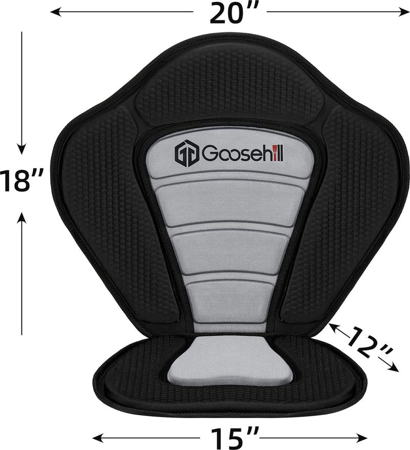 SUP-zitting, afneembare kajakzitting voor stand-up paddling board, comfortabele en eenvoudige installatie, veelzijdig aanpasbaar aan SUP, sit-on-top kajaks