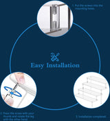 Acryl displaystandaard, 3 niveaus, transparant acryl riser display, rek, standaard, acryl organizer, standaard voor poppen, cosmetica, dessertdisplay, 30 x 20 x 15 cm (3-traps transparant