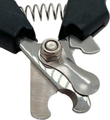 klauwschaar klauwtang voor honden en katten, klauwverzorging voor thuis eenvoudig en veilig met afstandhouder en veiligheidsvergrendeling