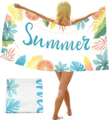 Strandhanddoek Microfiber Zomer Kust Badhanddoek Microfiber Badhanddoek 90×180cm Strandhanddoek Strandhanddoek Geschikt voor Sport Yoga Camping Strand Gym