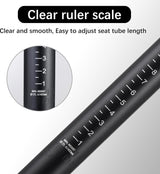 Fiets zadelpen lengte 400 mm aluminiumlegering MTB zadelpen zadelbuis voor mountainbikes racefiets Fixed Gear BMX