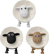 Leuke schaap vervangende rolhouder een functionele blikvanger voor je badkamer (bruin)