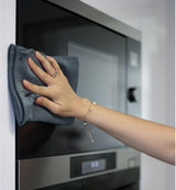 Venster, spiegel, glas, microvezel, poetsdoeken, multifunctionele reinigingsdoeken en voor auto, kantoor en UVM (4 stuks), grijs, antraciet, beige, roest-rood)