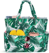 Strandtas damesschoudertas waterdicht zanddicht lichtgewicht strandtas zwembadreistas met ritssluiting