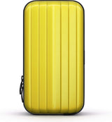 Cosmetische tas harde schaal toilettas hardcase dames heren toilettas in koffervorm flight-beautycase waterdicht mini-koffer look waszak voor vrouwen, mannen, kinderen