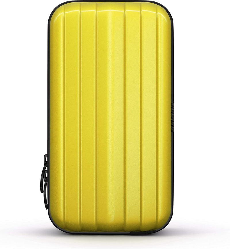 Cosmetische tas harde schaal toilettas hardcase dames heren toilettas in koffervorm flight-beautycase waterdicht mini-koffer look waszak voor vrouwen, mannen, kinderen