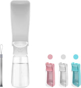 Waterfles voor honden, 550 ml, opvouwbare hondendrinkfles, draagbare drinkfles voor honden voor onderweg, waterbak voor huisdieren, lekvrij, waterdispenser voor honden, wandelen, reizen en