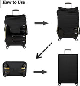 Kofferbeschermhoezen - Bagage Elastisch Spandex Kofferbeschermer Hoes Wasbare bagagehoes S/M/L/XL