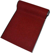 Vloerloper, 90 x 300 cm, antislip, voetmat, vuilloper met antislip achterkant, vuilmat, ingangsmat, deurmat, tapijtloper voor ruimtes, gangen, entrees, rood