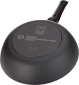 Oranje koekenpan 28 cm, gegoten aluminium met Platinum Plus antiaanbaklaag, geschikt voor alle soorten fornuizen inclusief inductie, vrij van PFOA