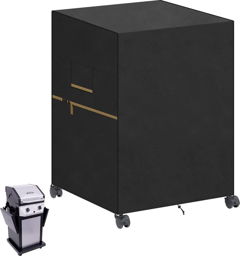 Weerbeschermhoes, grillafdekking, grill, beschermhoes, gasgrill, winterbestendig, waterdicht, uv-bestendig, BBQ-grillafdekking 80 x 70 x 110 cm