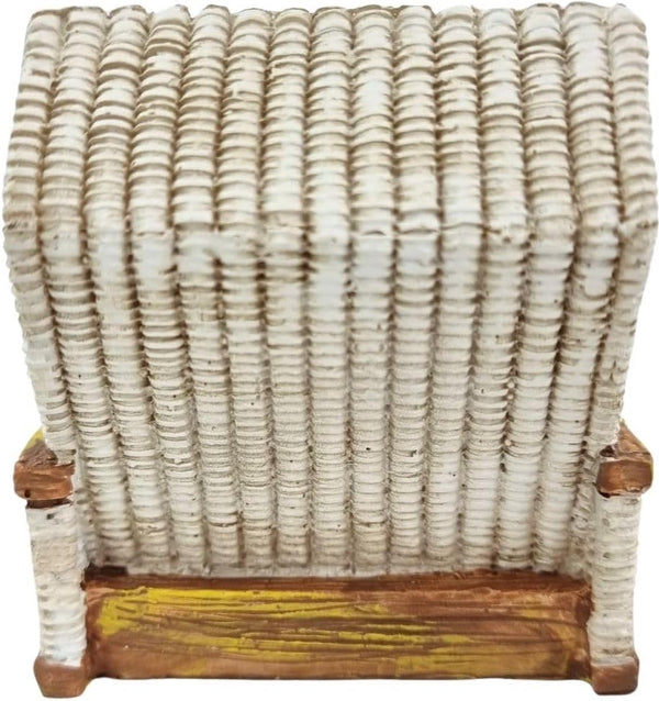 Strandstoelkoppelbeeldje gemaakt van polyresin decoratief beeldje