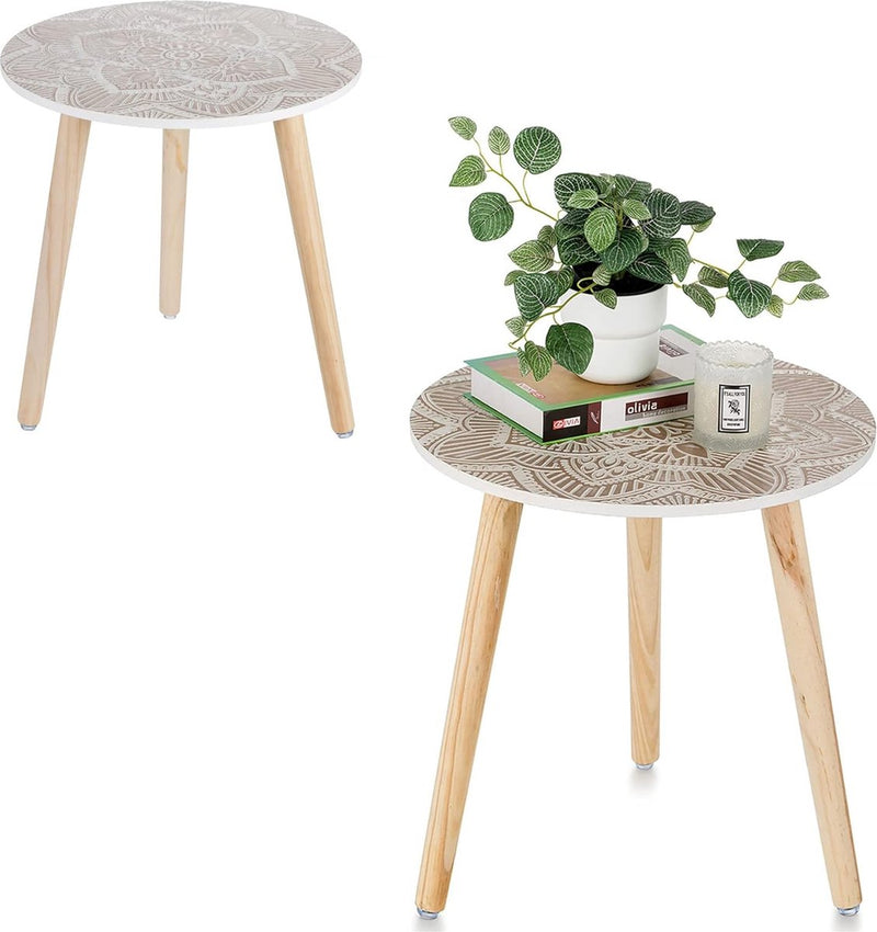 Glazen bijzettafel, ronde bijzettafel met handvat en metalen frame, in hoogte verstelbare C-vormige banktafel, kleine salontafel met blad van gehard glas, nachtkastje voor woonkamer slaapkamer Glazen bijzettafel, ronde bijzettafel met handvat en metalen frame, in hoogte verstelbare C-vormige banktafel, kleine salontafel met blad van gehard glas, nachtkastje voor woonkamer slaapkamer