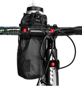 Fietsflessenhouder, multifunctionele flessenhouder voor op de fiets, bekerhouder, waterdicht, duurzaam, waterfleszak+
