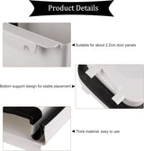 Opvouwbare vuilnisemmer, 9 liter, hangende plastic afvalemmer voor keuken, auto, badkamer, woonkamer, slaapkamer