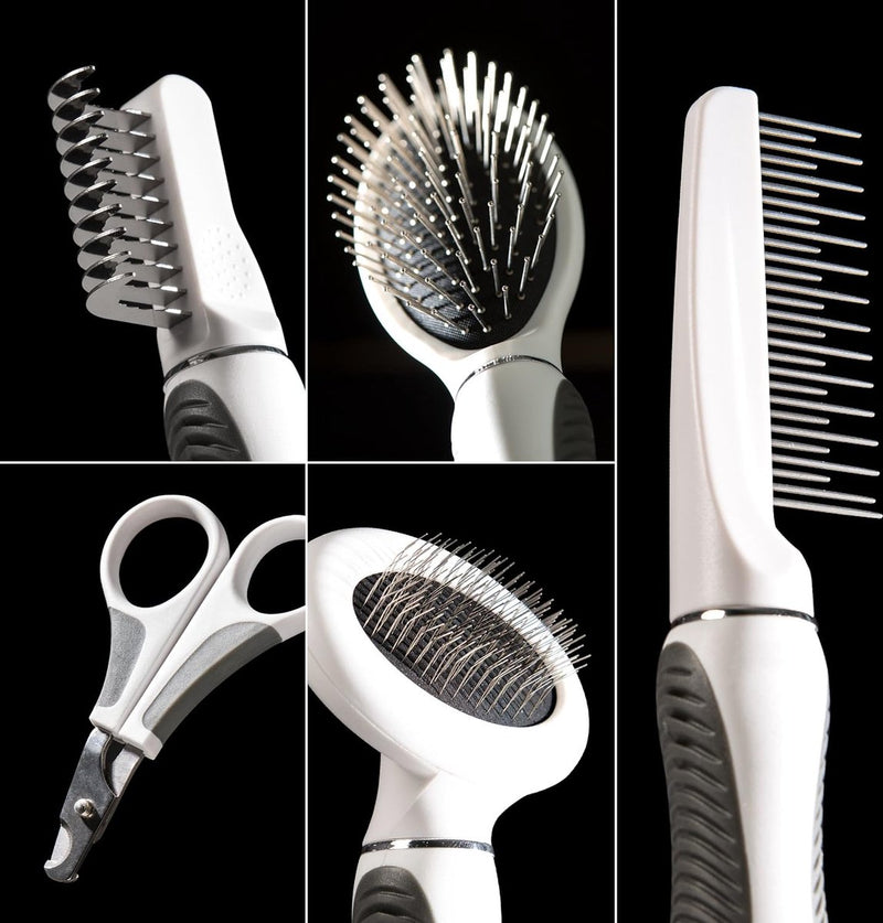 Borstelset, voor kat, voor korte of lange haren