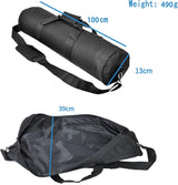 Statief draagtas, statieftas, met riem, gevoerd, waterdicht, lichtstatief, draagtas, Oxford-stof, tripod tas voor fotografie, flitslichtstandaard, standaard, monopod, 80 cm, Type 2