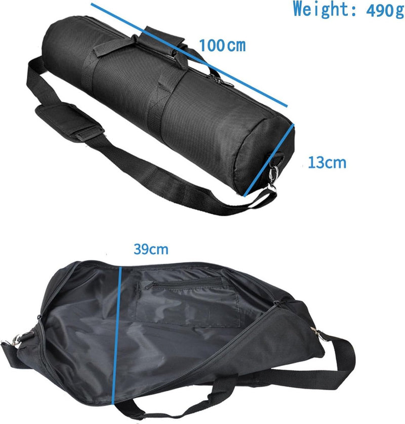 Statief draagtas, statieftas, met riem, gevoerd, waterdicht, lichtstatief, draagtas, Oxford-stof, tripod tas voor fotografie, flitslichtstandaard, standaard, monopod, 80 cm, Type 2