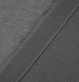 Transparante decoratieve gordijnen voor balkondeur voile gordijnen met ogen faux linnenlook grijs gordijn voor slaapkamer woonkamer H 245 x B 140 cm set van 2