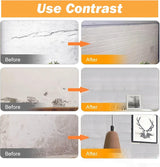 10 stuks 3D-baksteenbehang, zelfklevende wandpanelen, 38,5 x 35 cm, wit baksteenpatroon, muurstickers, voor badkamer, slaapkamer, woonkamer, balkon, keuken