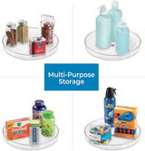 Draaiplateau, transparant, doorzichtig, 22,9 cm