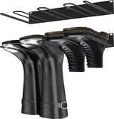 Laarzenhouder, 2 stuks schoenenrek, metalen wandhouder, schoenenrek voor laarzen, cowboyboot-organizer, hoge laarzen voor kast, ingang, outdoor, garage, 41,5 x 23,5 cm