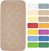 Taupe, douchemat, badmat, badmat, badmat, anti-slip, met zuignappen, ca. 36 x 91 cm